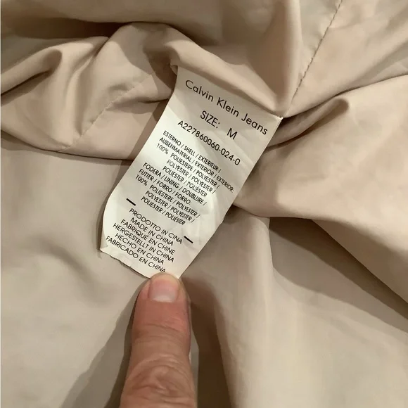 Calvin Klein Jacket - Picture 7 of 9